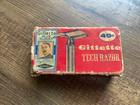 Vintage Z4 Gillette Tech Double Edge Razor In Box