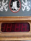 Vintage 1981 Coors Light Beer Sign With Digital Clock