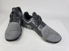 Men s Reebok Running Flashfilm Train Gray black Size 12 Crossfit Shoes