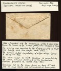 Confederate States 4 Used Stamp On  Cover With Nice Cancel  cv 915 