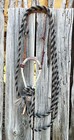 Very Nice Guitron Cowboy Ortega Style Handmade 8 X 16 Plait 5 8  Rawhide Bosal
