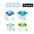 4pcs Pet Cat Dog Water Fountain Filters Replacement Flower Dispenser Dishes Usa