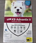 K9 Advantix Ii Flea And Tick Treatment For Medium Dogs 11-20lbs-6 Doses Us New
