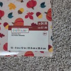 Creatology Thanksgiving Printed Felt Fabric Sheet Fall Harvest Pumpkins