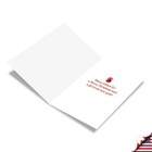 1 Funny Christmas Greeting Card W envelope - Big Cock Nobleworks B1345