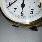 All Brass Stockburger Germany    ship   s Bell    Marine Quartz Clock Deck Watch        