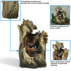 Cascading Caves Polyresin Indoor Water Fountain With Led - 14 In By Sunnydaze