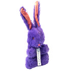 Vtg Easter Bunny Rabbit 17  Purple Stuffed Animal Wind-up Music Tag  C1940s Gift