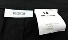 Yessica Womens Black Shorts Casual Summer Flat Front Size 14