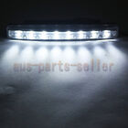 2x 8 Led Super White High Power Car Drl Daytime Running Light Fog Lamp Headlight