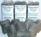 Lustersheen Stainless Steel Hand Pads   Coarse