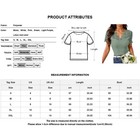 Womens Lace Floral Short Sleeve Blouse Tops Ladies Casual Slim Fit T Shirt Tee
