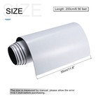 2mm Thickness Foam Sheets Black 6 56ft X 11 8 Inch Self Adhesive Back