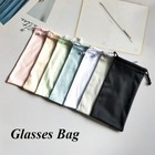 Premium Microfiber Pouch Bag Cleaning Case Sunglasses Eyeglasses High Quality    