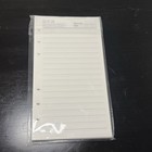 Moterm A5 Black Pebbled Leather Ring Binder Planner Organizer 30mm 6