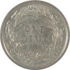 1893 Barber Dime Au About Uncirculated Silver 10c Coin Sku i18731
