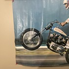 Vintage 1973 Evel Knievel Poster     evel-wheelie    - Rare - 23 X 33 5 