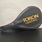 Ektelon Toron Racquetball Racquet Graphite With Cover Black   Red Brown Handle