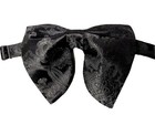 Mens Black Paisley Jacquard Pre-tied Bow Tie Formal Wedding Tuxedo Accessory