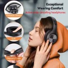 Wireless Headphone Active Noise Canceling Over-ear Headset With Mic 65h Playtime