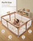 Blissful Diary Baby Play Mats For Floor  71  X 59   Earth Tones 