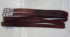 Harmohn Kraft Stirrup Leathers- Lined - Quality Brown Leather - 1  X 54  -nice