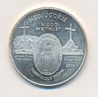 2014 Queen Of Peace 1 One Troy Ounce 999 Silver Round