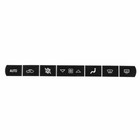 For Corvette C6 2005-2013 1 Set Ac Climate Control Button Repair Decals Stickers