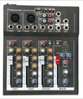 Maxtomars M4 4channel Mixer Usb Input Mic-line Professional Audio Mixing Console