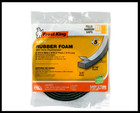 3 8 In  X 3 16 In  X 10 Ft  Black High-density Rubber Foam Weatherstrip Tape