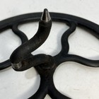 Antique 1887 Singer Treadle Sewing Machine Cabinet Base Cast Iron Fly Wheel
