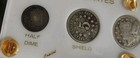 Us Nickel Coin Set With Bust Half Dime  Shield  Liberty  Buffalo  And Jefferson