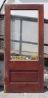 Reclaimed Antique 36  Door With Beveled Glass  Early 1900 s  Ned2726