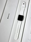 Apple Watch Series 1 38mm Case Silver Aluminum Sport Band White - Free Shipping