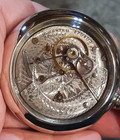 Vintage 1905 Hamilton Rr Pocket Watch Dsply Back Rare944exellentinvestmentvideo