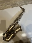 Vintage Silver Plated National Alto Saxophone Conn Stencil 