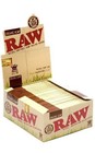 Authentic Raw King Size Slim Organic Hemp Rolling Papers Box Of 50 Packs  32 Ct 