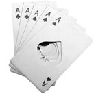 5pcs Stainless Steel Credit Card Size Casino Bottle Opener Beer Bottle Opener   