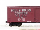 Ho Scale Train Miniature 8060 Hbcx Hills Bros Coffee 40  Wood Box Car  161