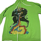 Flaming Lips    killing The Ego    Zip Up Hoodie - Adult Size Large