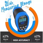 Infrared Thermometer Thermo Detector Bluetooth Temperature Gun Alarm -50 1500  c
