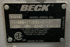 Beck 11-369 Rotary Actuator 1ph 120v 60hz 110va 11-369-170653-01-01