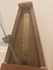 Vintage Seth Thomas Metronome De Maelzel Wood Wind Up Music Timer E873-111 Nice 