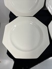 Set Of 4 Vintage J And G Meakin Liberty Ironstone Octagonal Plate White England