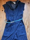 Vintage Happy Legs Jumpsuit Women s Medium With Belt 1960s 1970s