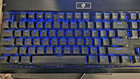 Eagletec Et-kg010 Wired Mechanical Gaming Keyboard Blue Led Backlit Black Usb