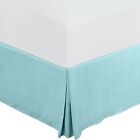 Drop Bed Skirt  Pleated Dust Ruffle Hotel Quality Bed Skirt Utopia Bedding