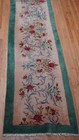 Phenomenal Antique Signed Hand Knotted Wool Long Runner Oriental Rug 3 2  X 21 