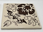 Vintage Lamosa Mexican Ceramic Tiles Folk Art Geometric Designs   71  905 4 25 
