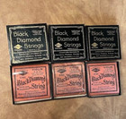 Lot Of 3 Vintage Black Diamond Violin Strings National Music Co   Advertising